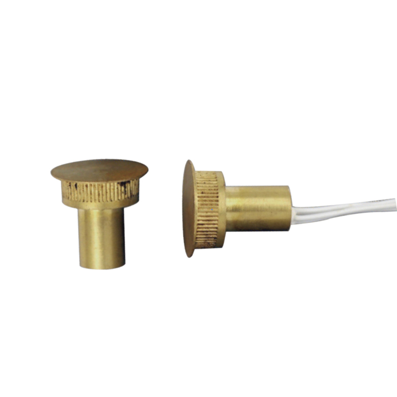 BR-1074 Chave de contato magnético de montagem embutida de cobre com fio